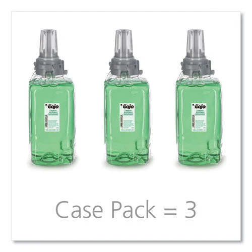 Botanical Foam Handwash Refill, For Adx-12 Dispenser, Botanical Scent, 1,250 Ml, 3/carton - Image 3