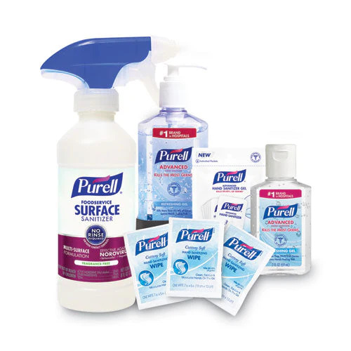 Employee Care Kit, Hand And Surface Sanitizers, 6/carton - Image 1