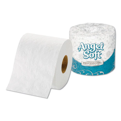 Angel Soft Ps Premium Bathroom Tissue, Septic Safe, 2-ply, White, 450 Sheets/roll, 80 Rolls/carton - Image 1