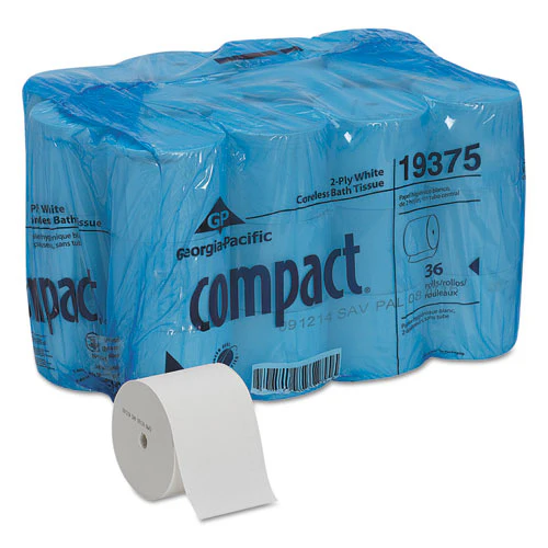 Coreless Bath Tissue, Septic Safe, 2-ply, White, 1,000 Sheets/roll, 36 Rolls/carton - Image 3