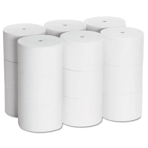 Coreless Bath Tissue, Septic Safe, 2-ply, White, 1,500 Sheets/roll, 18 Rolls/carton - Image 2