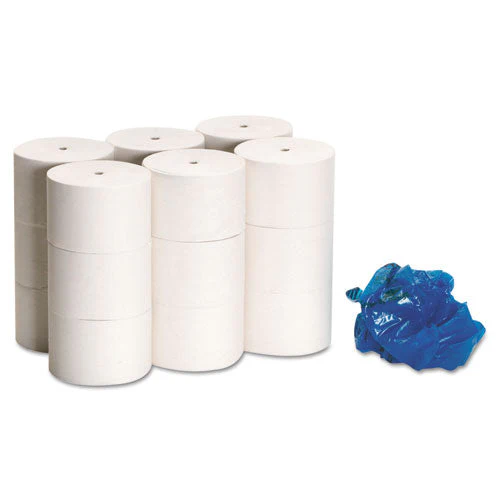 Coreless Bath Tissue, Septic Safe, 2-ply, White, 1,500 Sheets/roll, 18 Rolls/carton - Image 3