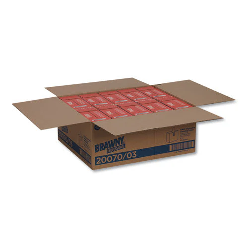 Medium Duty Premium Drc Wipers, 1-ply, 9.25 X 16.3, Unscented, White, 90 Wipes/box, 10 Boxes/carton - Image 2