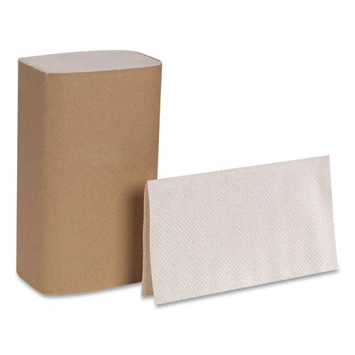 Pacific Blue Basic S-fold Paper Towels, 1-ply, 10.25 X 9.25, Brown, 250/pack, 16 Packs/carton - Image 3
