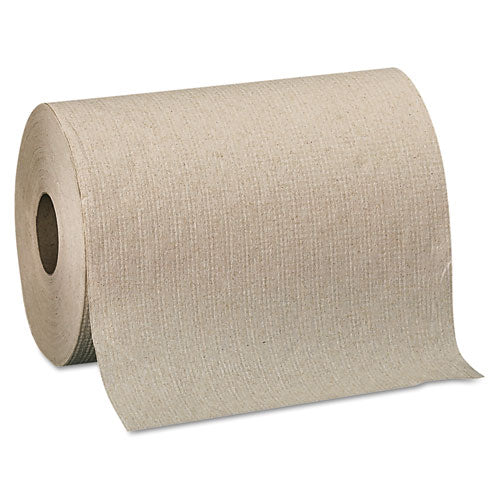 Pacific Blue Basic Nonperforated Paper Towels, 1-ply, 7.88 X 350 Ft, Brown, 12 Rolls/carton - Image 2
