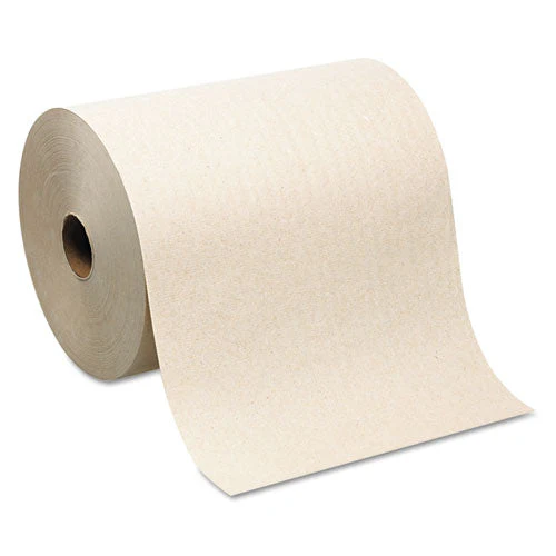 Hardwound Roll Paper Towel, Nonperforated, 1-ply, 7.87" X 1,000 Ft, Brown, 6 Rolls/carton - Image 1