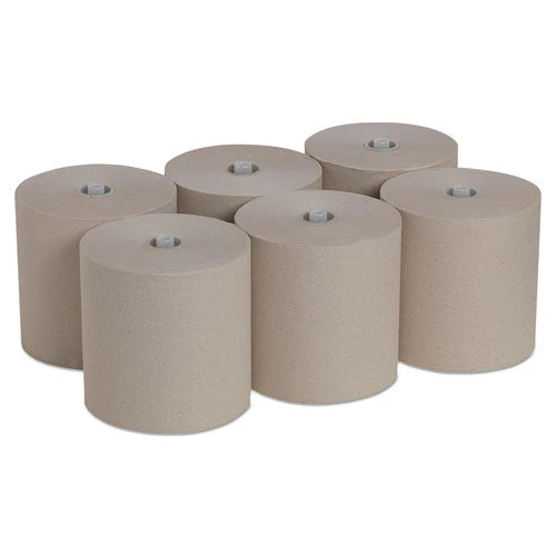 Pacific Blue Ultra Paper Towels, 1-ply, 7.87" X 1,150 Ft, Natural, 6 Rolls/carton - Image 1