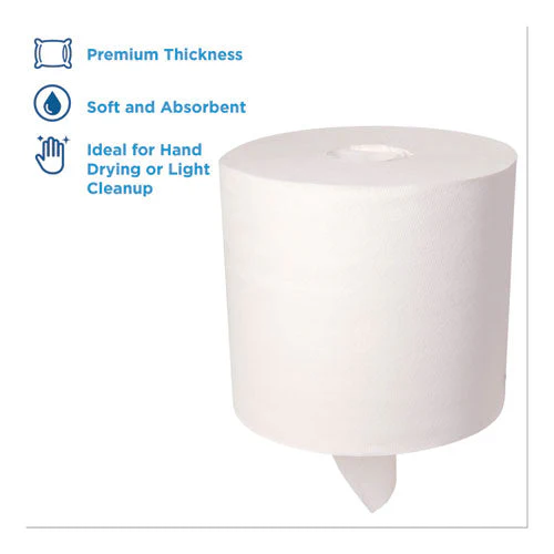 Sofpull Perforated Paper Towel, 1-ply, 7.8 X 15, White, 560/roll, 4 Rolls/carton - Image 3