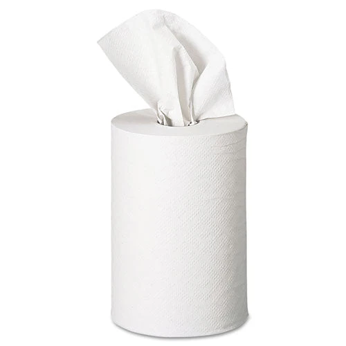 Pacific Blue Basic Nonperforated Paper Towels, 1-ply, 7.88" X 350 Ft, White, 12 Rolls/carton - Image 3