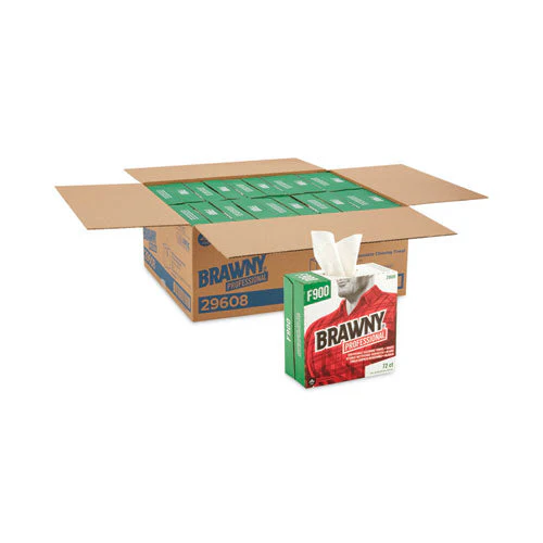 Flax 900 Heavy Duty Cloths, 9 X 16.5, White, 72/box, 10 Box/carton - Image 3