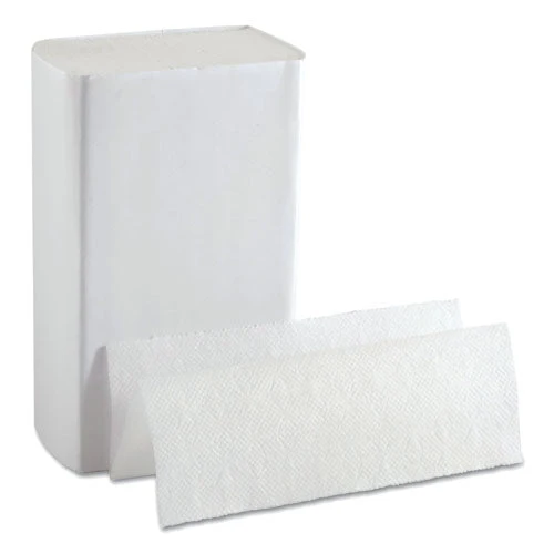 Pacific Blue Ultra Paper Towels, 1-ply, 10.2 X 10.8, White, 220/pack, 10 Packs/carton - Image 1