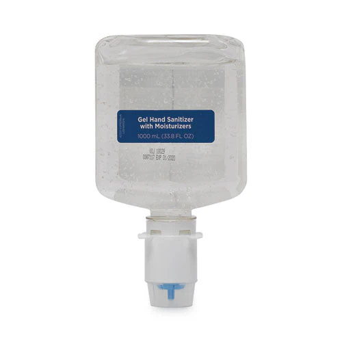 Enmotion Gen2 E3-rated Gel Sanitizer Dispenser Refill, 1,000 Ml Bottle, Fragrance-free, 2/carton - Image 1