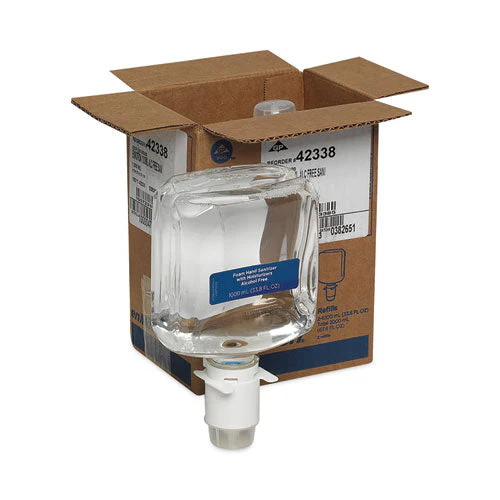 Enmotion Gen2 Moisturizing Foam Hand Sanitizer Dispenser Refill, 1,000 Ml Bottle, Fragrance-free, 2/carton - Image 3