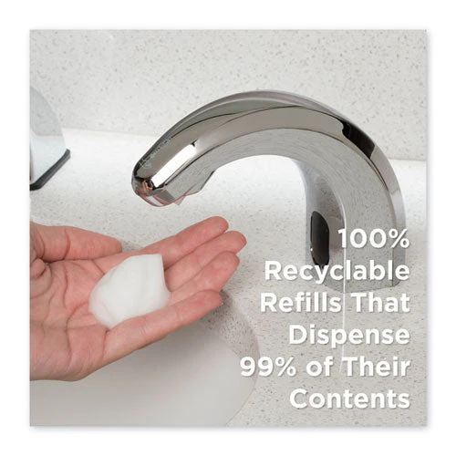 Gp Enmotion Counter Mount Foam Soap Refill, Fragrance-free, 1,800 Ml, 2/carton - Image 3