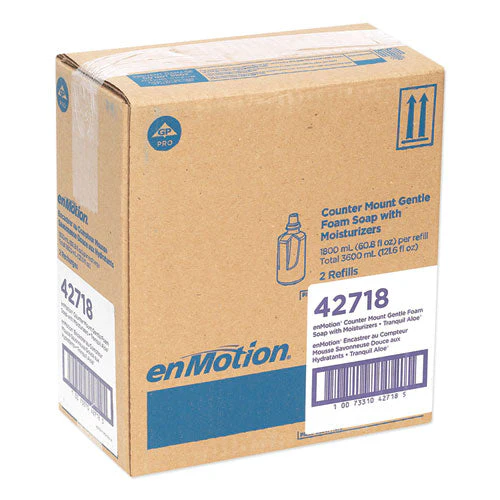 Gp Enmotion Counter Mount Foam Soap Refill, Tranquil Aloe, 1,800 Ml, 2/carton - Image 2