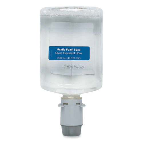 Pacific Blue Ultra Foam Soap Manual Dispenser Refill, Fragrance-free, 1,200 Ml, 4/carton - Image 1