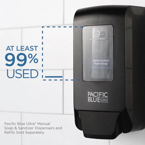 Pacific Blue Ultra Foam Soap Manual Dispenser Refill, Pacific Citrus, 1,200 Ml, 4/carton - Image 2