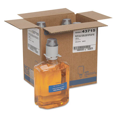 Pacific Blue Ultra Foam Soap Manual Dispenser Refill, Pacific Citrus, 1,200 Ml, 4/carton - Image 3