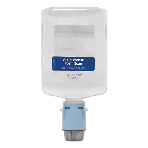 Pacific Blue Ultra Automated Foam Soap Refill, Antimicrobial, E2 Rated, Fragrance-free, 1,200 Ml, 3/carton - Image 1