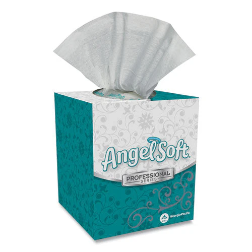 Premium Facial Tissue In Cube Box, 2-ply, White, 96 Sheets/box, 36 Boxes/carton - Image 2