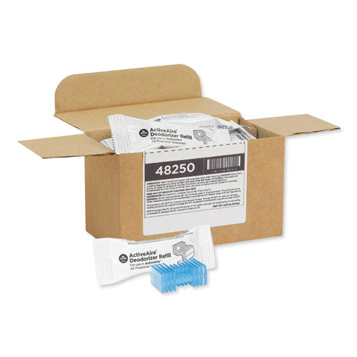 Activeaire Automated Freshener Dispenser Refill, Coastal Breeze, Cartridge, 12/carton - Image 1