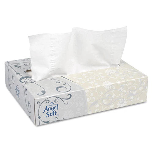 Facial Tissue, 2-ply, White, 50 Sheets/box, 60 Boxes/carton - Image 1