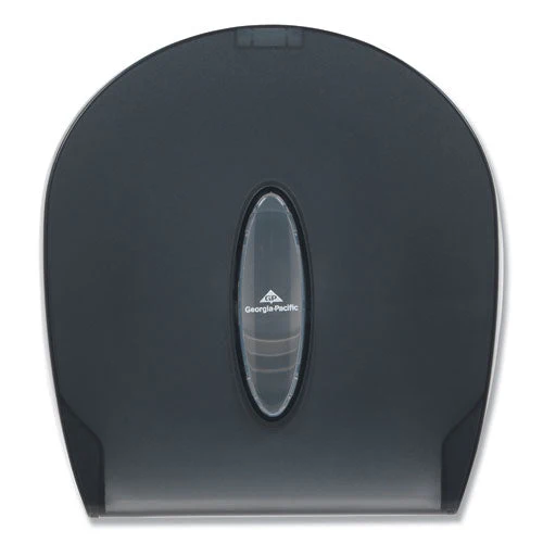 Jumbo Jr. Bathroom Tissue Dispenser, Single Roll, 10.6 X 5.4 X 11.3, Translucent Smoke - Image 1