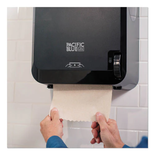 Pacific Blue Ultra Paper Towel Dispenser, Mechanical, 12.9 X 9 X 16.8, Black - Image 1