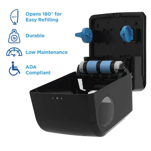 Pacific Blue Ultra Paper Towel Dispenser, Mechanical, 12.9 X 9 X 16.8, Black - Image 2