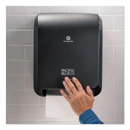 Pacific Blue Ultra Paper Towel Dispenser, Automated, 12.9 X 9 X 16.8, Black - Image 1