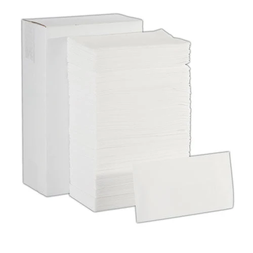 1/6-fold Linen Replacement Towels, 13 X 17, White, 200/box, 4 Boxes/carton - Image 3