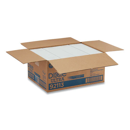 1/6-fold Linen Replacement Towels, 13 X 17, White, 200/box, 4 Boxes/carton - Image 2