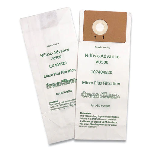 Replacement Vacuum Bags, Fits Advance Vu500, 10/pack - Image 1