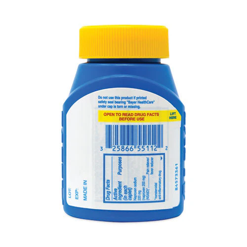 Pain Reliever Tablets 220 Mg, 320/bottle, Ships In 1-3 Business Days - Image 2