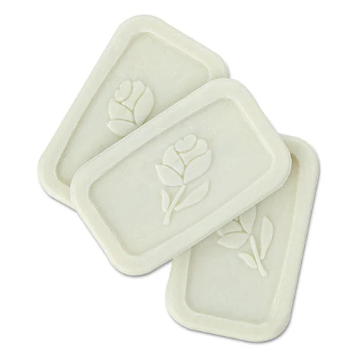 Unwrapped Amenity Bar Soap, Fresh Scent, # 1/2, 1,000/carton - Image 1