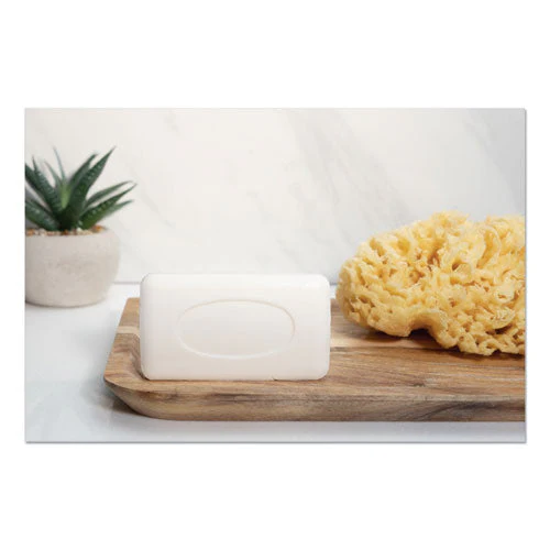 Unwrapped Amenity Bar Soap, Fresh Scent, # 2 1/2, 144/carton - Image 2