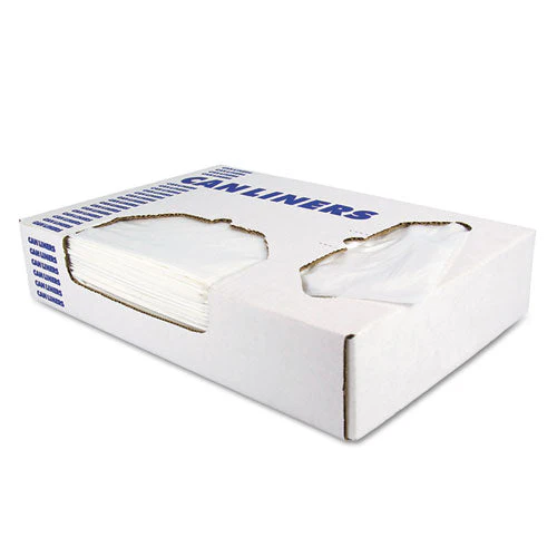 Linear Low-density Can Liners, 30 Gal, 0.9 Mil, 30" X 36", White, 200/carton - Image 1