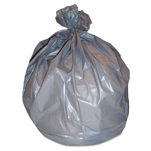 Low-density Can Liners, 33 Gal, 1.5 Mil, 33 X 40, Silver, 100/carton - Image 1