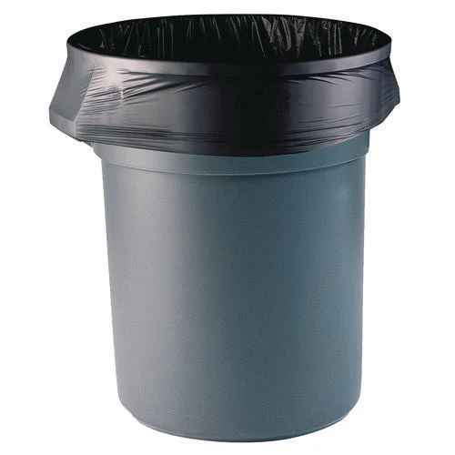 Linear Low Density Can Liners With Accufit Sizing, 32 Gal, 0.9 Mil, 33" X 44", Black, 20 Bags/roll, 5 Rolls/carton - Image 2
