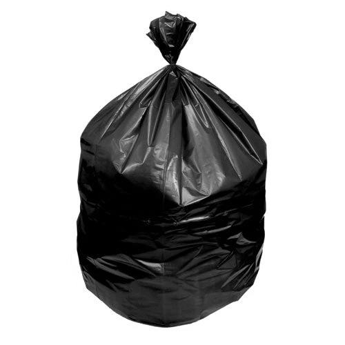 Linear Low-density Can Liners—flat Fold, Dual-dispensing, 45 Gal, 1.5 Mil, 40 X 46, Black, 100/carton - Image 2
