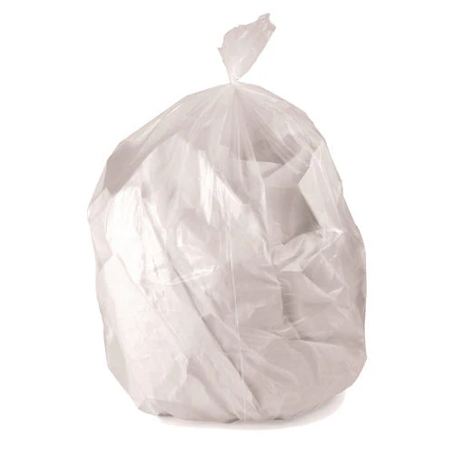 Linear Low Density Can Liners With Accufit Sizing, 55 Gal, 0.9 Mil, 40" X 53", Clear, 50/box - Image 2