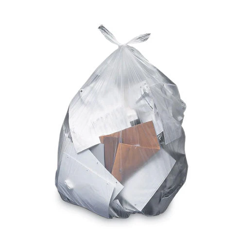 Linear Low-density Can Liners, 50-56 Gal, 2 Mil, 43 X 48, Clear, 100/carton - Image 1