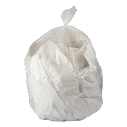 Linear Low-density Can Liners, 60 Gal, 4 Mil, 38 X 63, Clear, 35/carton - Image 1