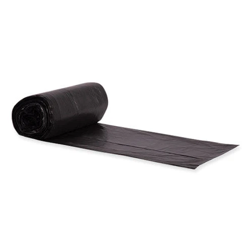 Eco Blend Max Can Liners, 33 Gal, 0.8 Mil, 33" X 39", Black, 25 Bags/roll, 8 Rolls/carton - Image 1