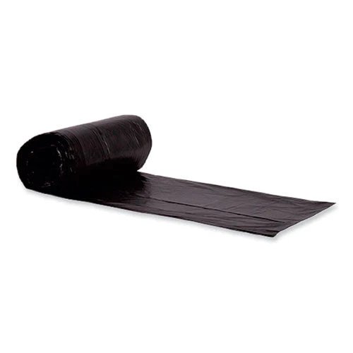 Eco Blend Max Can Liners, 40 To 45 Gal, 0.8 Mil, 40" X 46", Black, 25 Bags/roll, 6 Rolls/carton - Image 1
