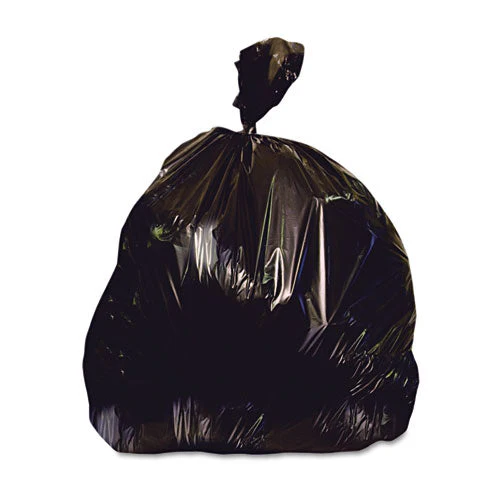 Low-density Repro Can Liner, 60 Gal, 1.5 Mil, 38" X 58", Black, 100/carton - Image 1