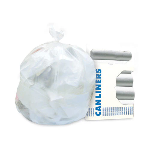 High-density Waste Can Liners, 16 Gal, 12 Mic, 24 X 33, Natural, 500/carton - Image 3