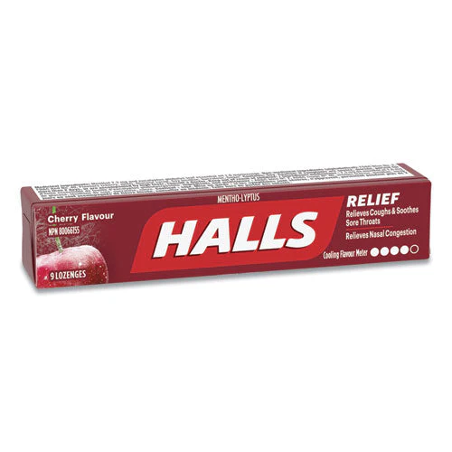 Mentho-lyptus Cough And Sore Throat Lozenges, Cherry, 9/pack, 20 Packs/box - Image 2