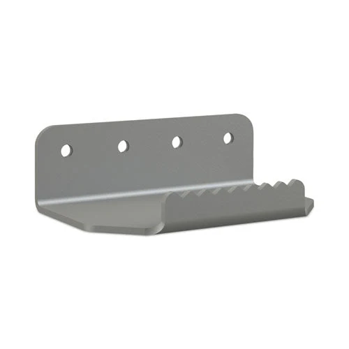 Hands-free No-touch Door Foot-pull, 5 X 3.75 X 1.5, Titanium, 5/pack - Image 1