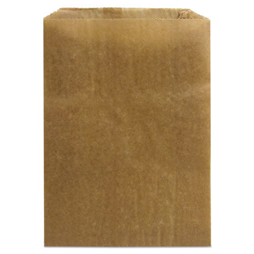 Napkin Receptacle Liners, 7.5" X 3" X 10.5", Brown, 500/carton - Image 1